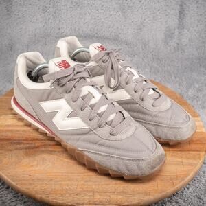 New Balance RC30 URC30AD Mens Sz 12 Gray Suede Lace Up Lifestyle Sneakers Shoes